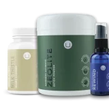 Nordens Ultimate Immune Booster Milk Thistle Bundle Including Rewind Zeolite Hair Skin and Nails Moringa and Organamin