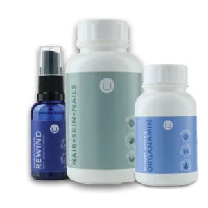 Nordens Ultimate Womens Bundle Including Rewind Hair Skin and Nails Moringa and Organamin
